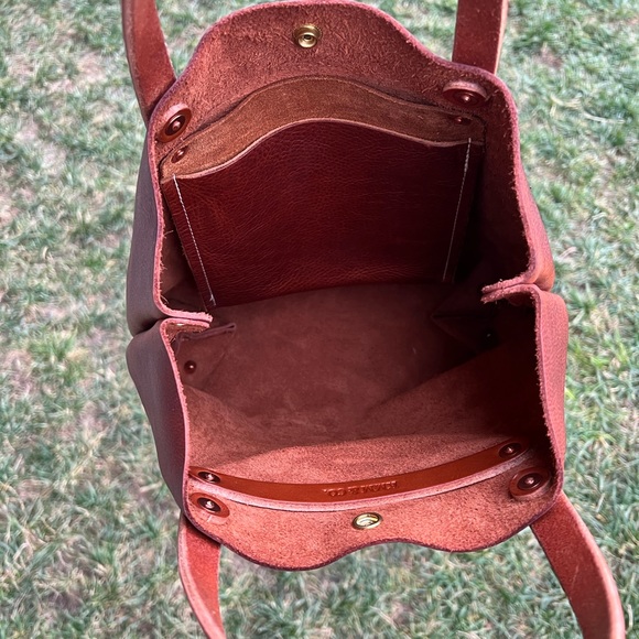(SOLD) KMM & Co Mini Tote in Tan Kodiak - Picture 9 of 13